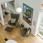 Lejlighed I Penthouse Med Fire Terrasser Balkoner Og En Fantastisk Udsigt Over Odense Havn