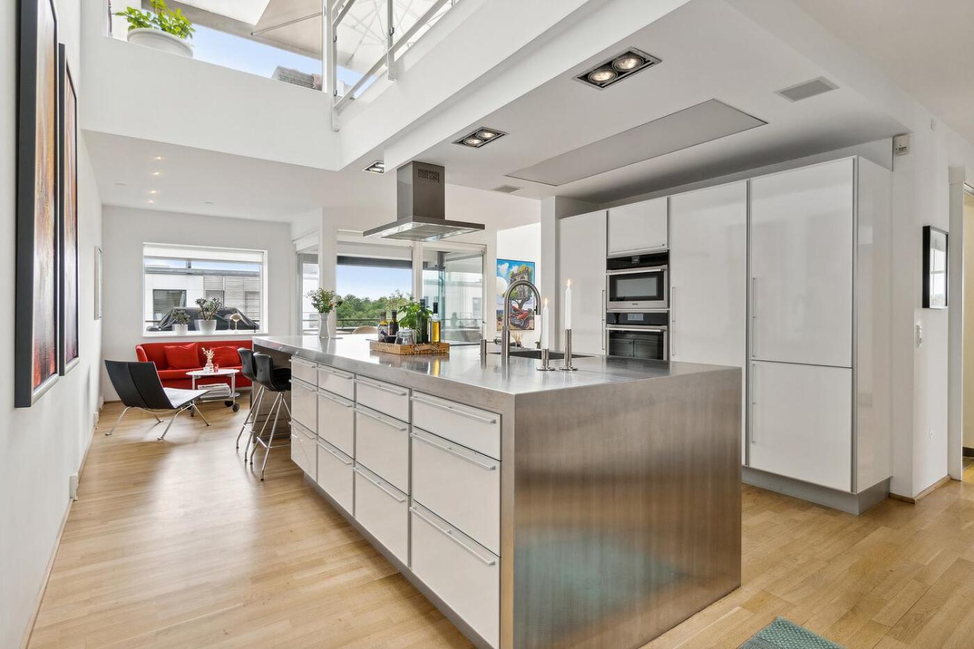 Casa de férias Lejlighed I Penthouse Med Fire Terrasser Balkoner Og En Fantastisk Udsigt Over Havn *